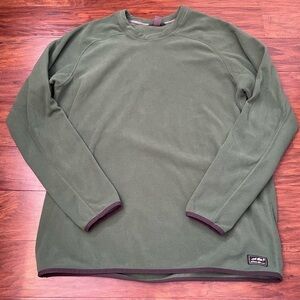 Eddie Bauer Men’s Fleece Long Sleeve Pullover Size LT